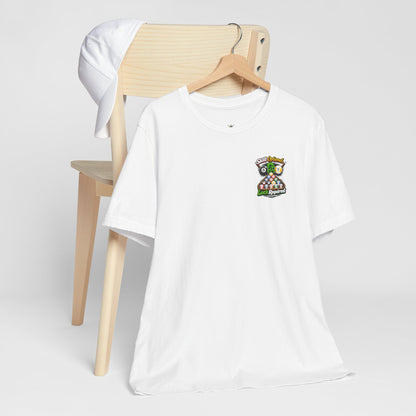 Skill Optional, Luck Required billiards tee