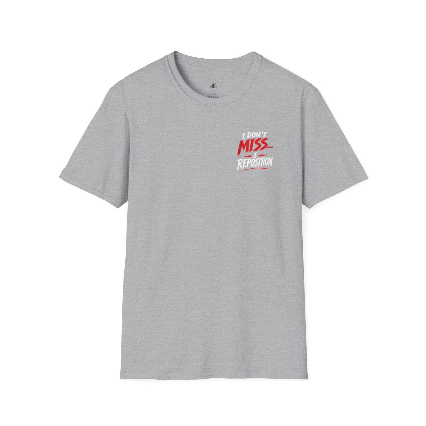 I Don't miss I reposition billiards tee