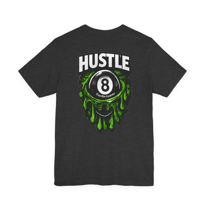 Hustle 8 Ball Tee — Billiards Graphic T-Shirt