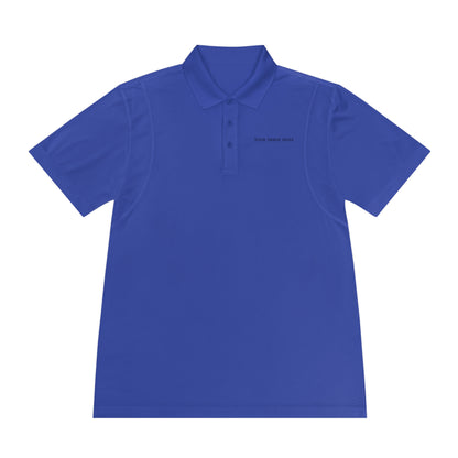 Custom Men's Sport Polo — Personalized Front/Back Logo Athletic Shirt