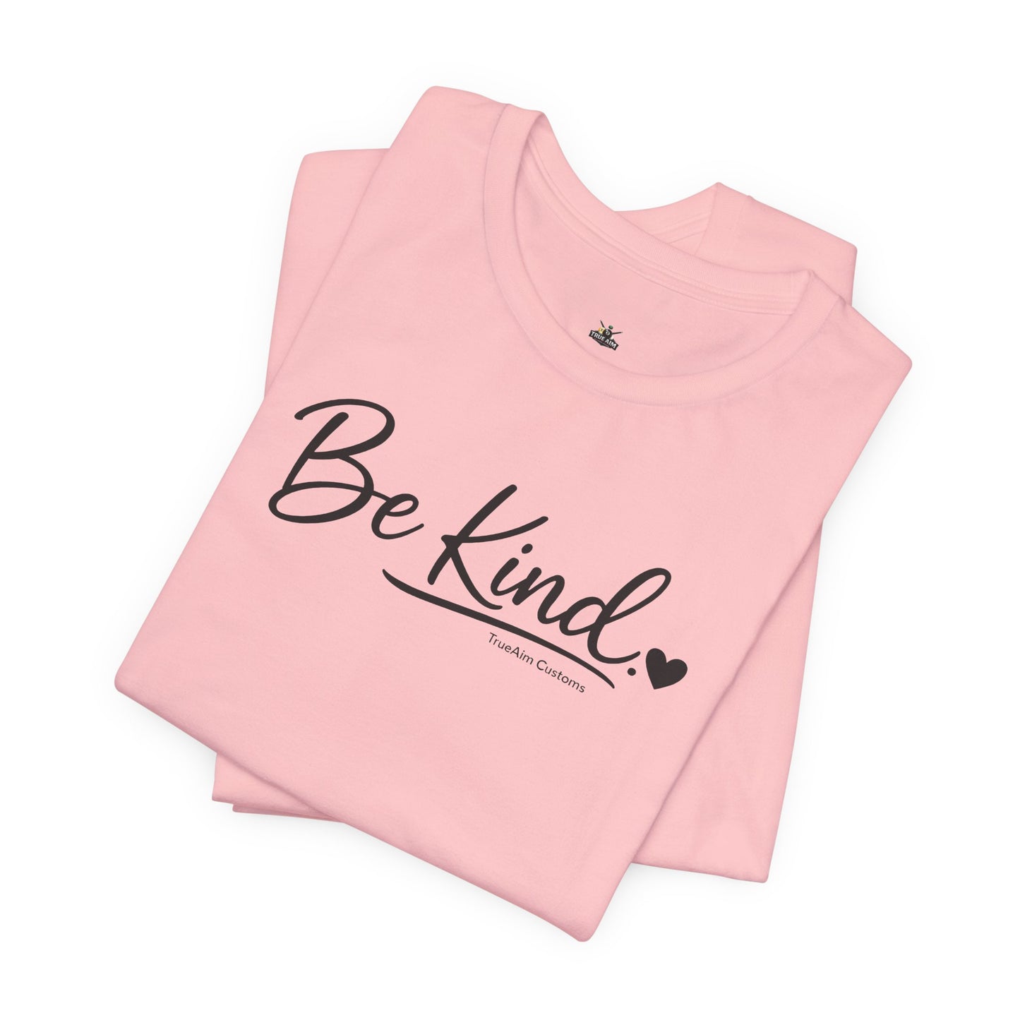 Be Kind Heart T-Shirt — Minimalist Positive Message Tee