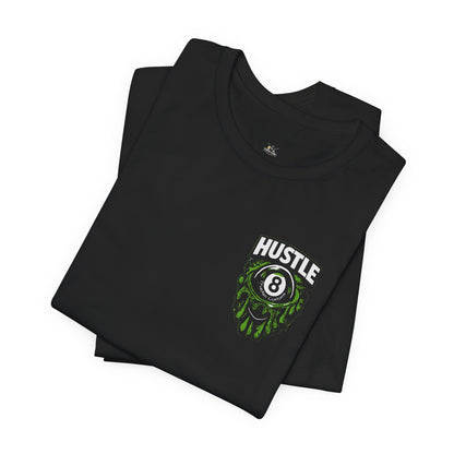 Hustle 8 Ball Tee — Billiards Graphic T-Shirt