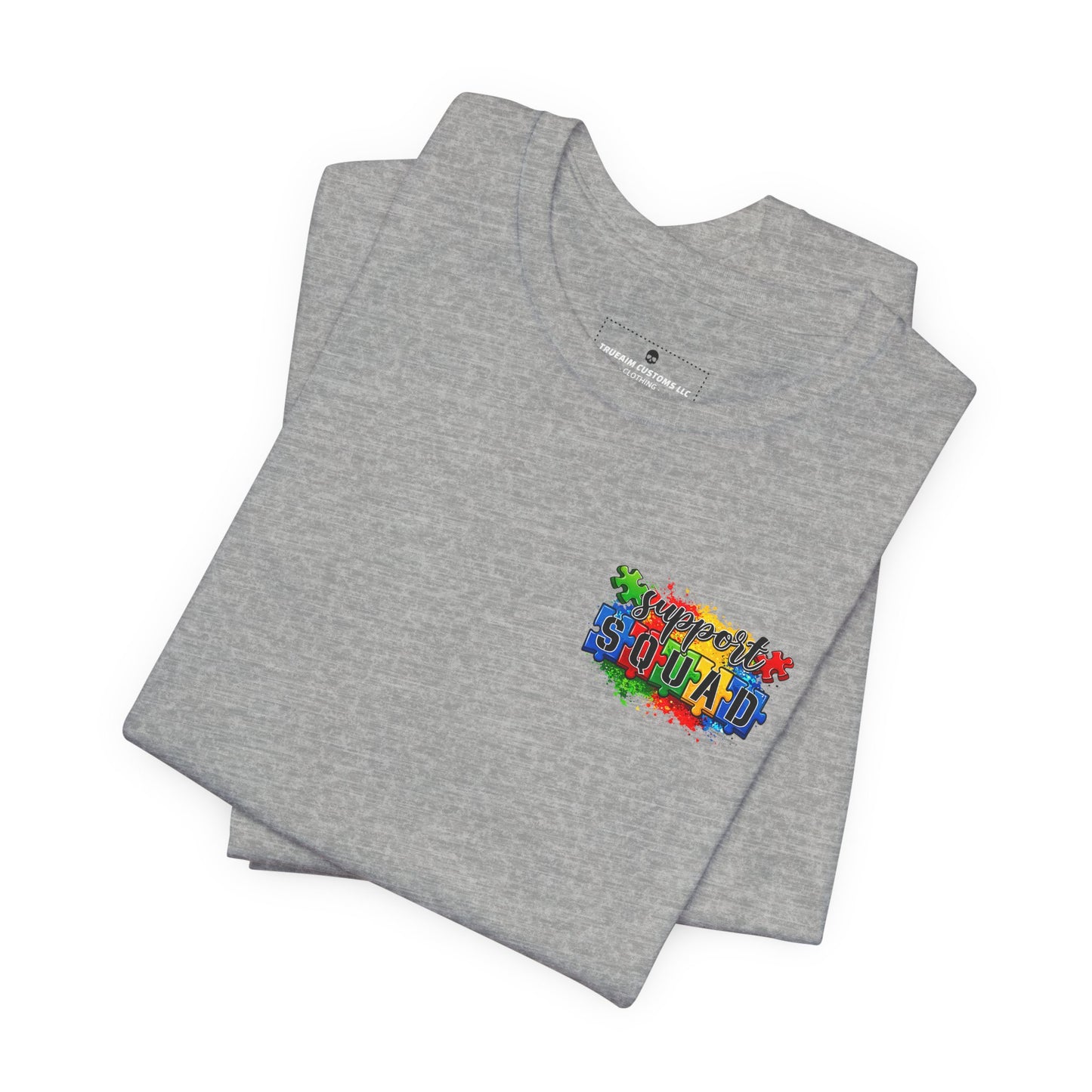 support squad, Be Kind Autism Puzzle T-Shirt