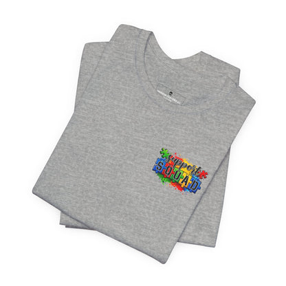 support squad, Be Kind Autism Puzzle T-Shirt