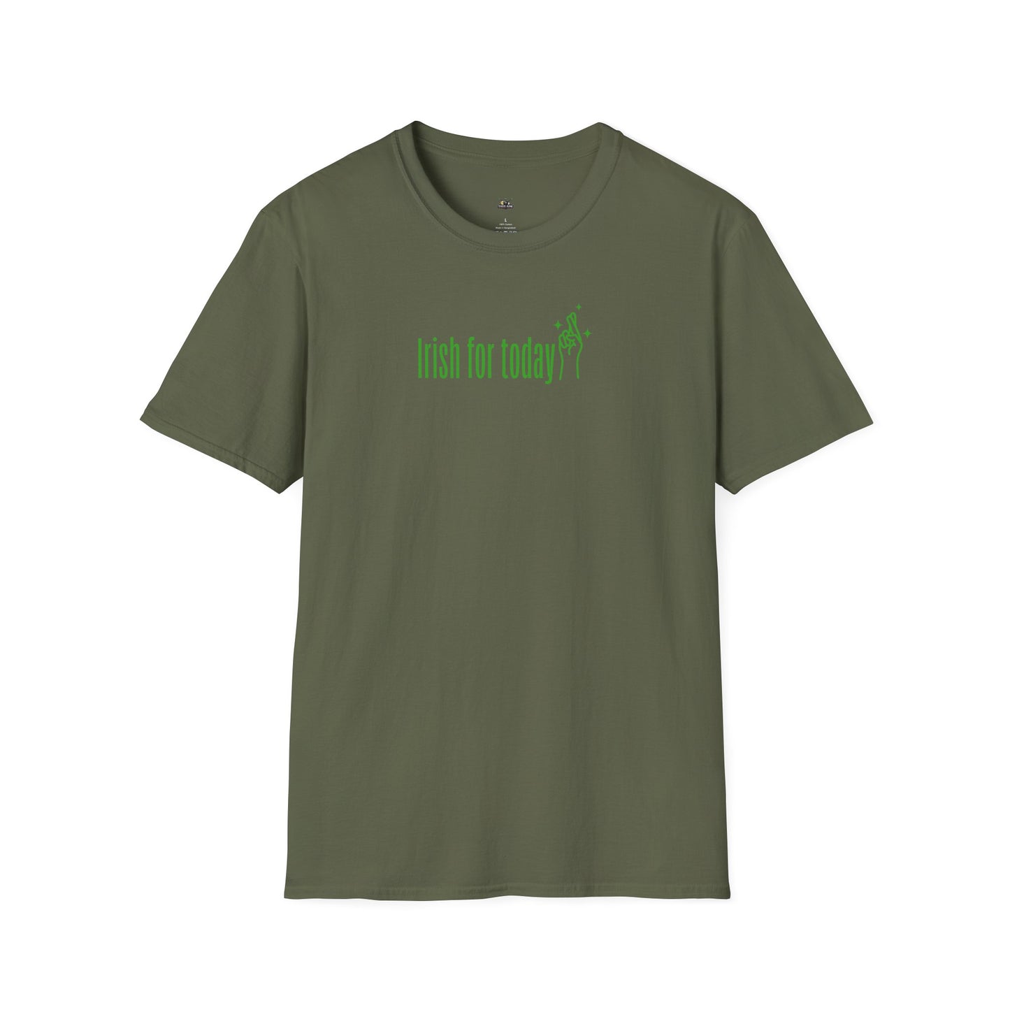 Irish For Today T-Shirt — St. Patrick's Day Shamrock Tee