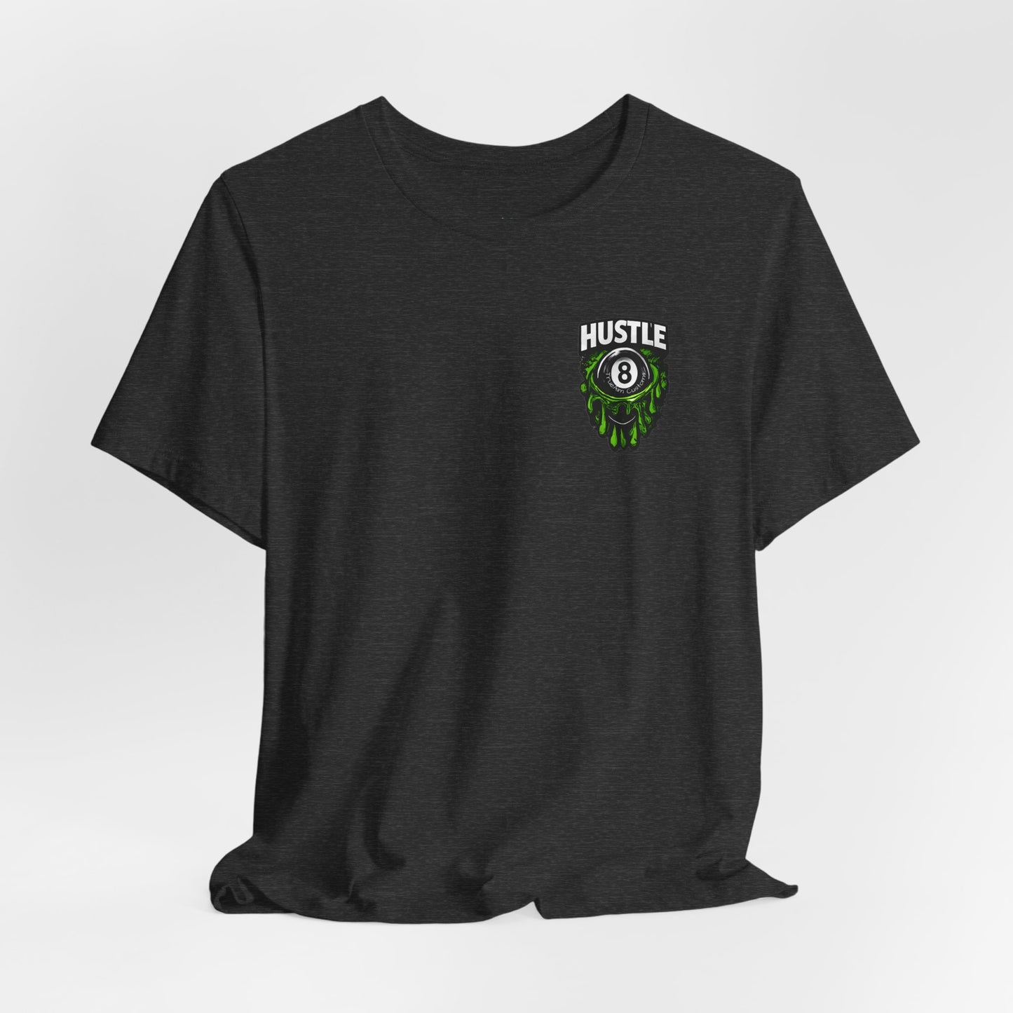 Hustle 8 Ball Tee — Billiards Graphic T-Shirt