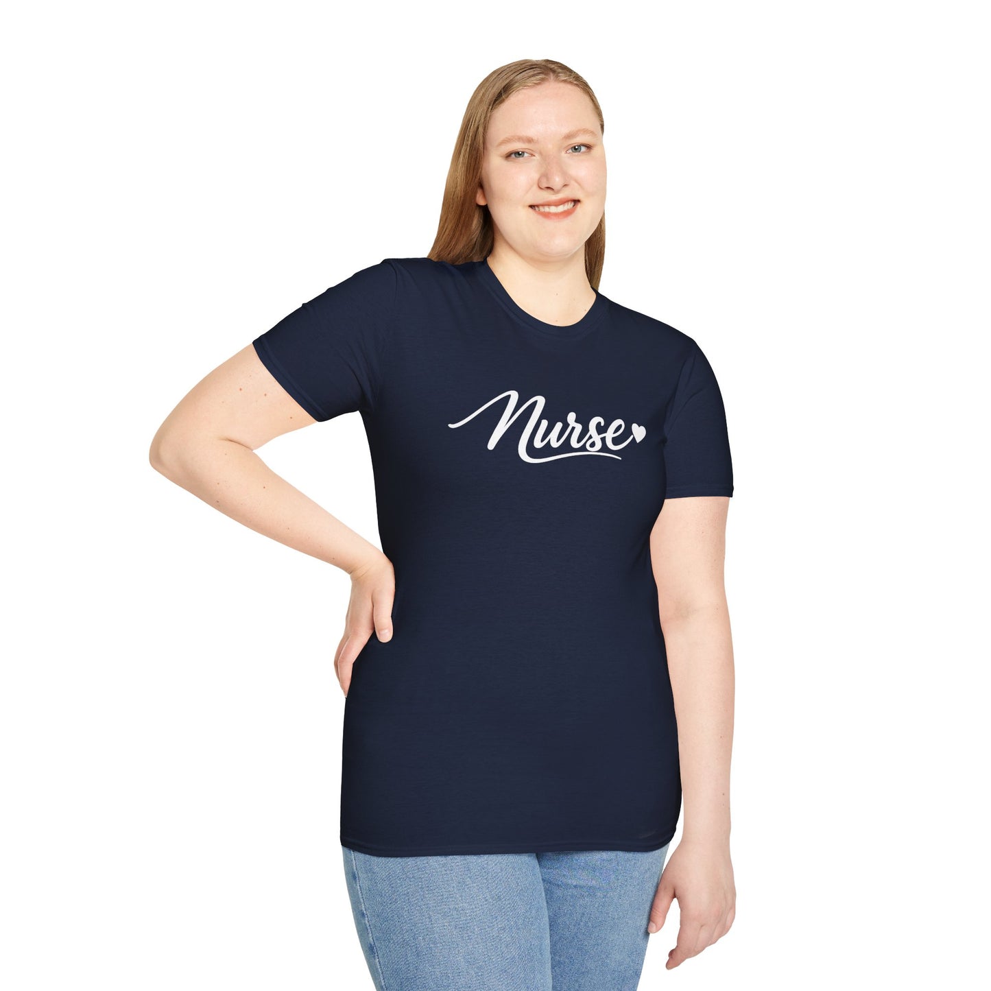 Heart Accent Nursing T-Shirt