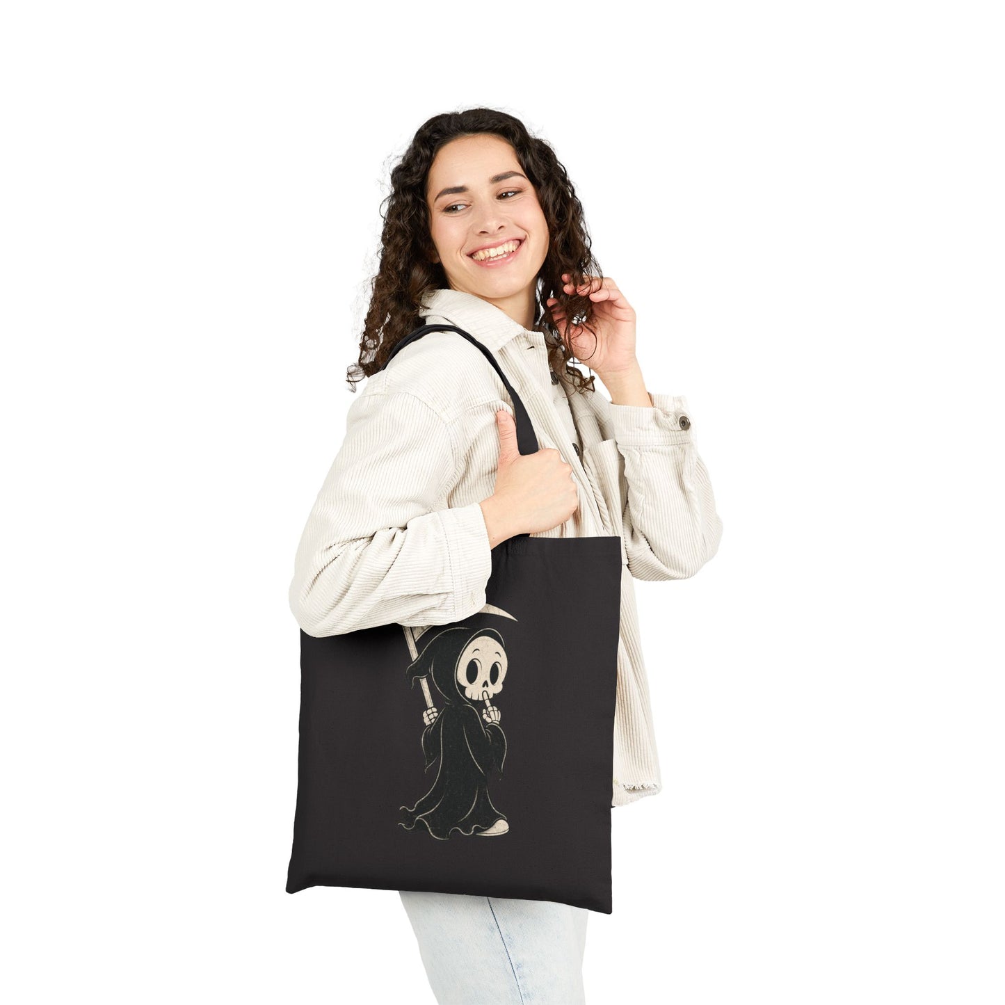 Cotton Canvas Tote Bag- I look calm but in my head i've slapped you 3 times