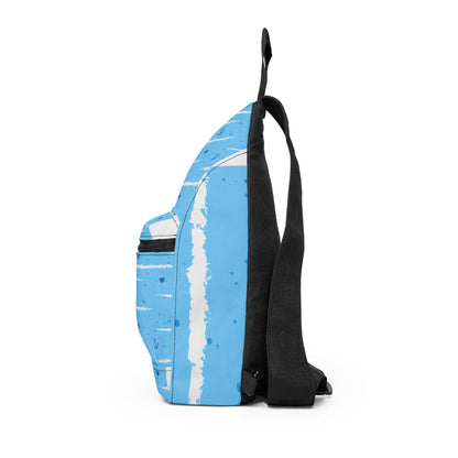 Nautical Blue Anchor Sling Bag – Heart & Anchor Coastal Crossbody
