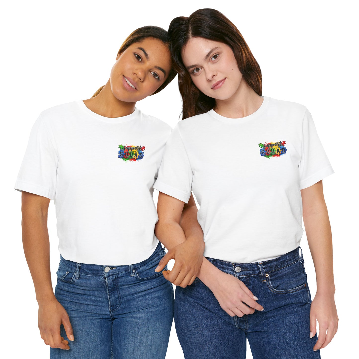 support squad, Be Kind Autism Puzzle T-Shirt