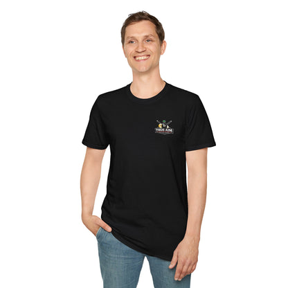 Pool Strategy T-Shirt — “My Pool Strategy Is Top Secret” Billiards Tee