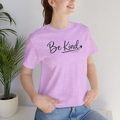 Be Kind Heart T-Shirt — Minimalist Positive Message Tee