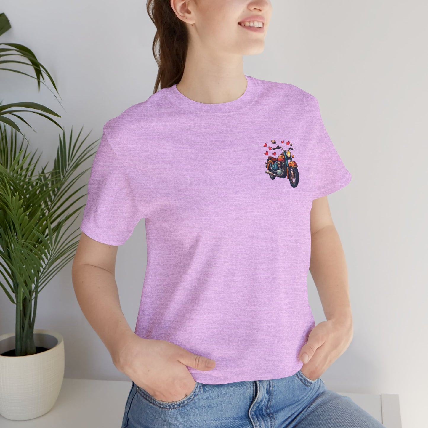 Riding my heart into the sunset- Motorcycle Graphic Tee -