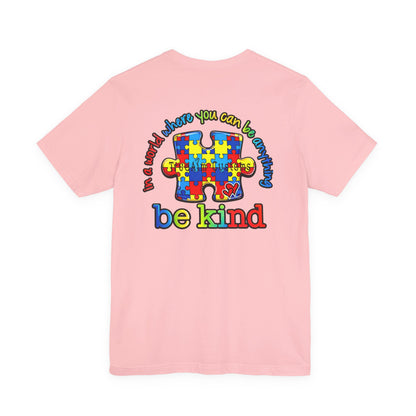 support squad, Be Kind Autism Puzzle T-Shirt