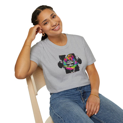 Color outside the lines t shirt