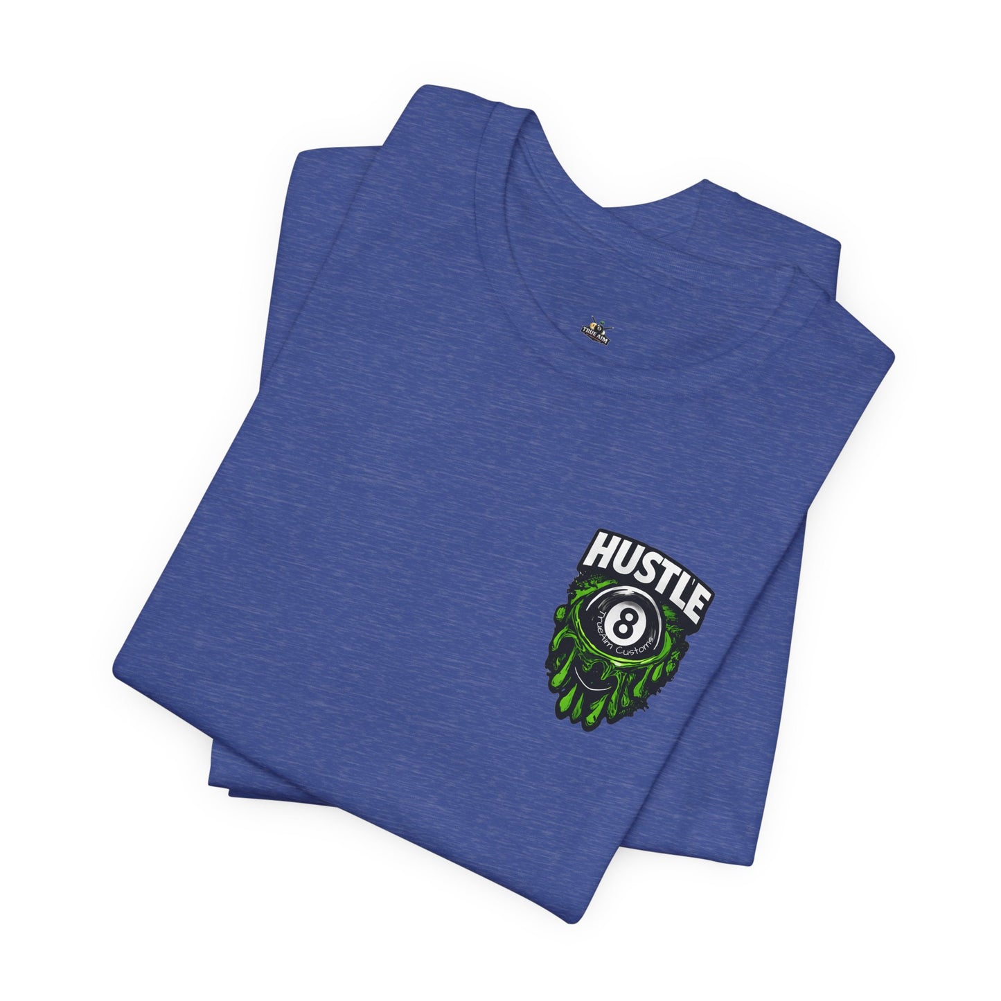 Hustle 8 Ball Tee — Billiards Graphic T-Shirt