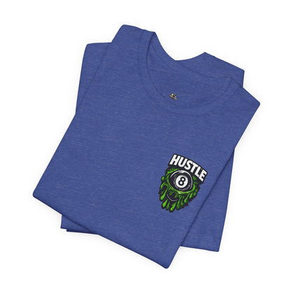 Hustle 8 Ball Tee — Billiards Graphic T-Shirt