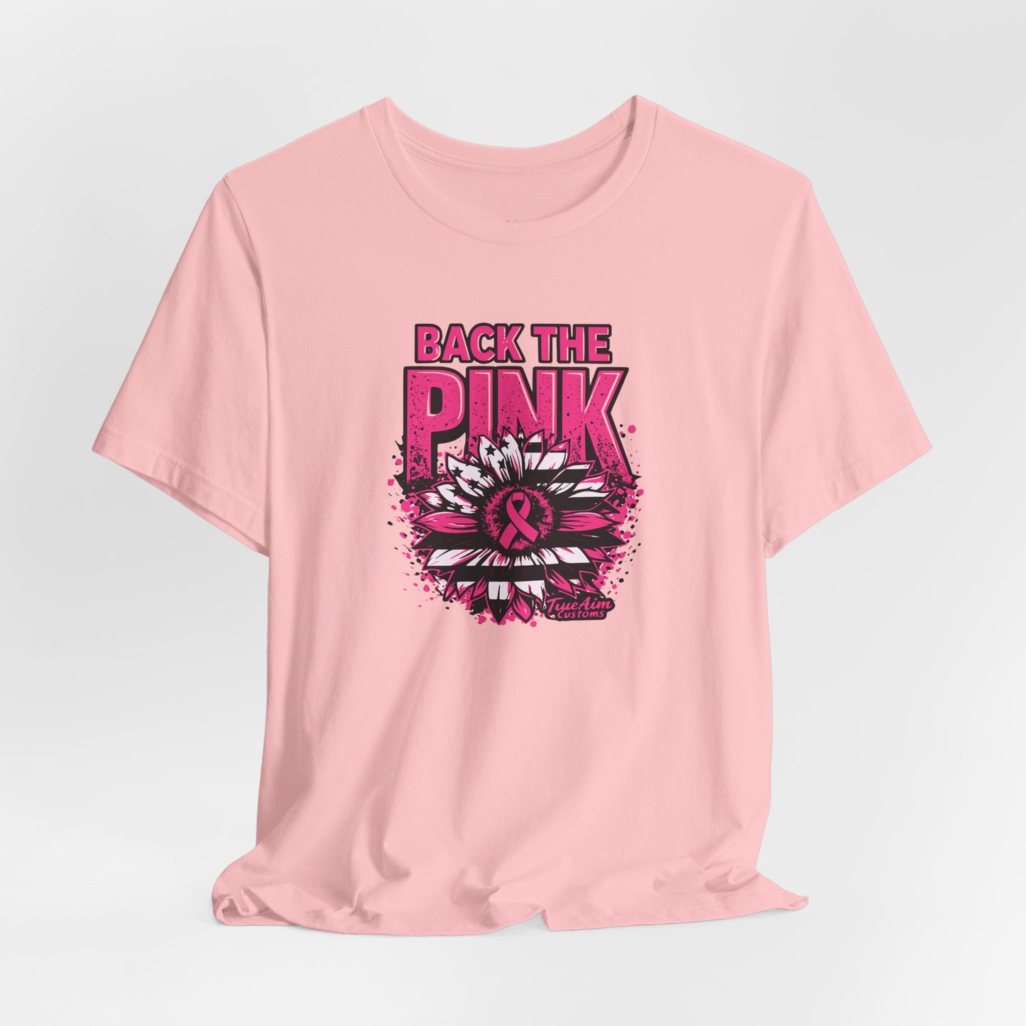 "Back The Pink” Breast Cancer Support Tee