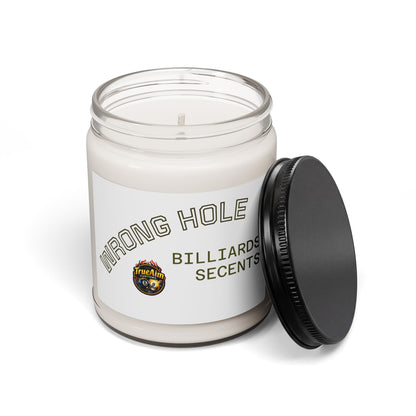 Billiards Scents Soy Candle — 'Wrong Hole' 9oz Scented Jar
