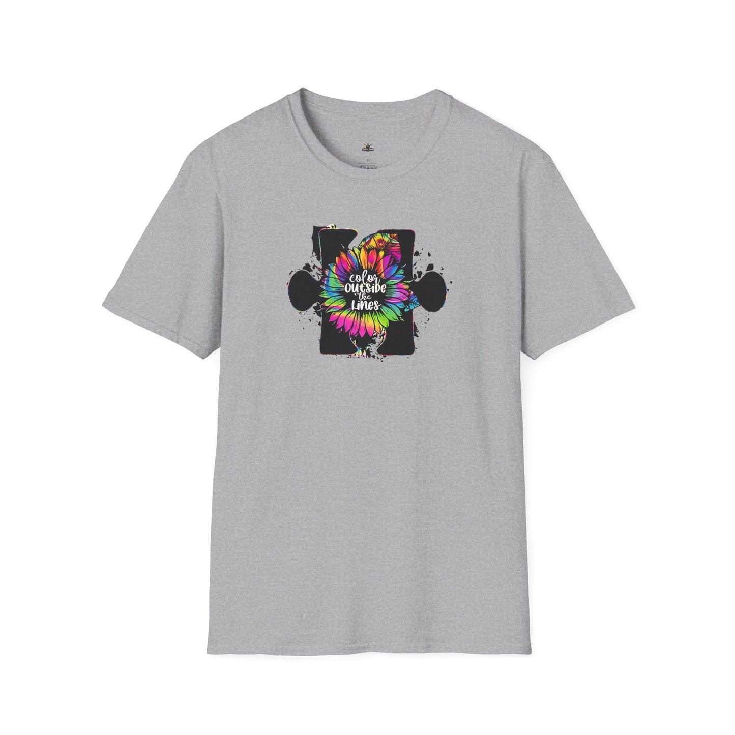 Color outside the lines t shirt