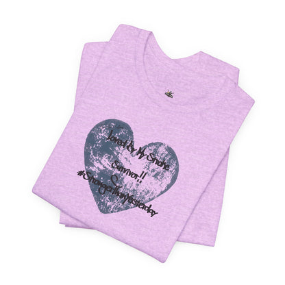 Stroke Survivor T-Shirt — "Stronger Than Yesterday" Support Tee