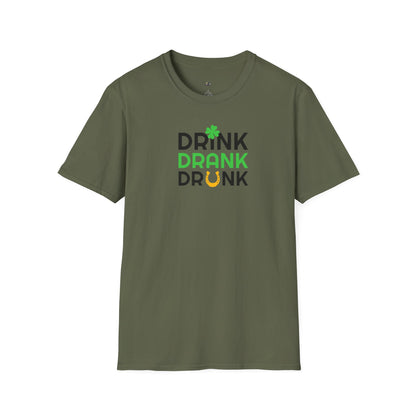 "Drink Drank Drunk" St. Patrick's Day Party Tee