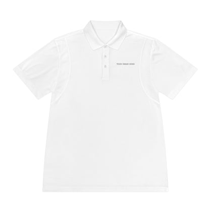 Custom Men's Sport Polo — Personalized Front/Back Logo Athletic Shirt