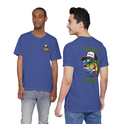 "Wishin' & Fishin'" Bass Graphic Tee
