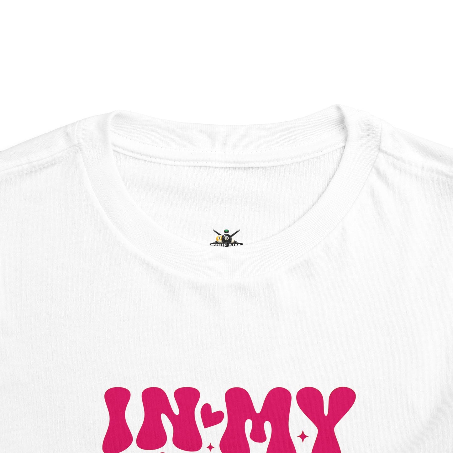 Toddler Tee — "In My Big Sister Era" Retro Pink Announcement Shirt
