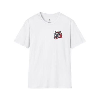 Come and Take It, American Flag Rifle Graphic Patriotic Tee