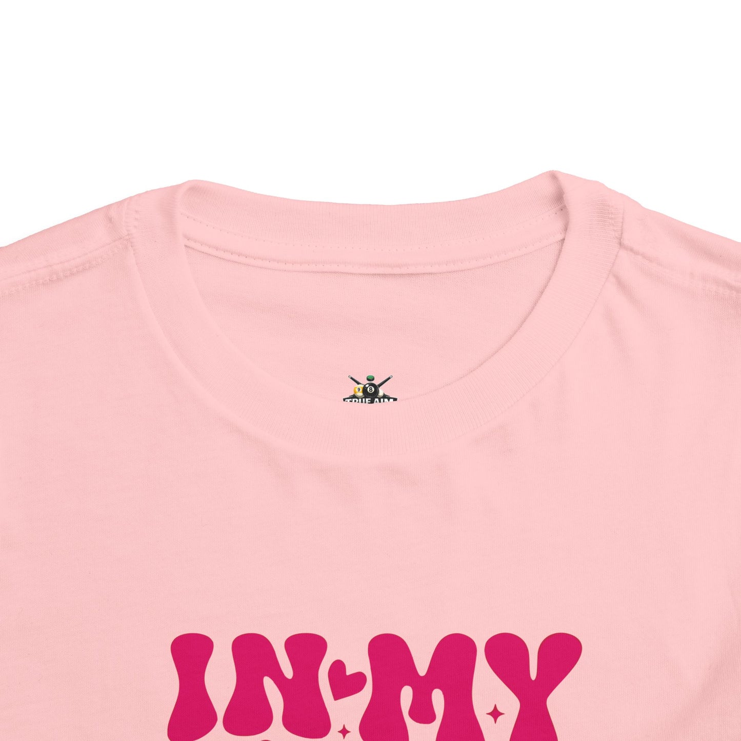 Toddler Tee — "In My Big Sister Era" Retro Pink Announcement Shirt