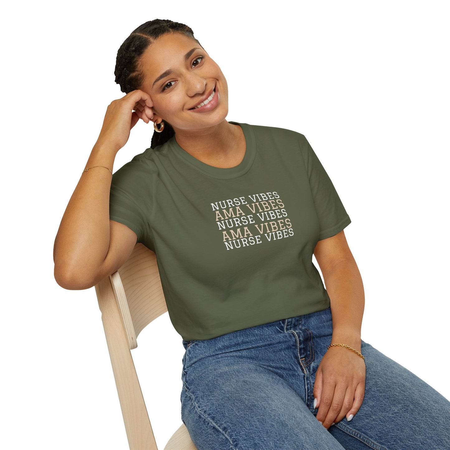 AMA Vibes T-Shirt — Nursing Tee