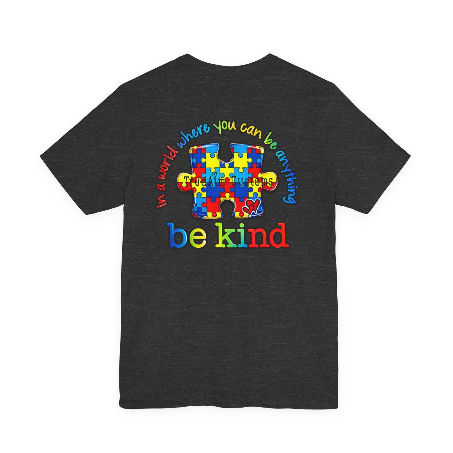 support squad, Be Kind Autism Puzzle T-Shirt