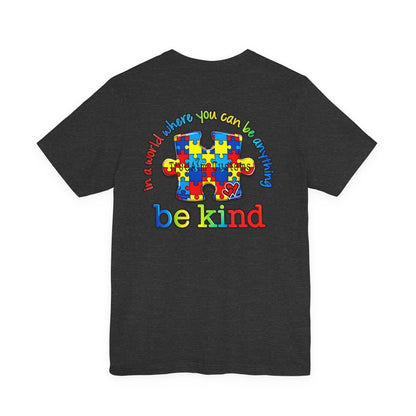 support squad, Be Kind Autism Puzzle T-Shirt