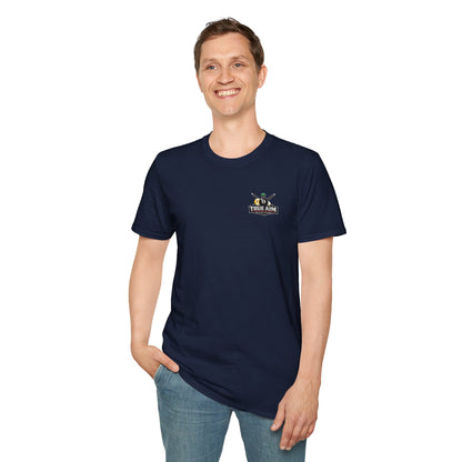 Pool Strategy T-Shirt — “My Pool Strategy Is Top Secret” Billiards Tee