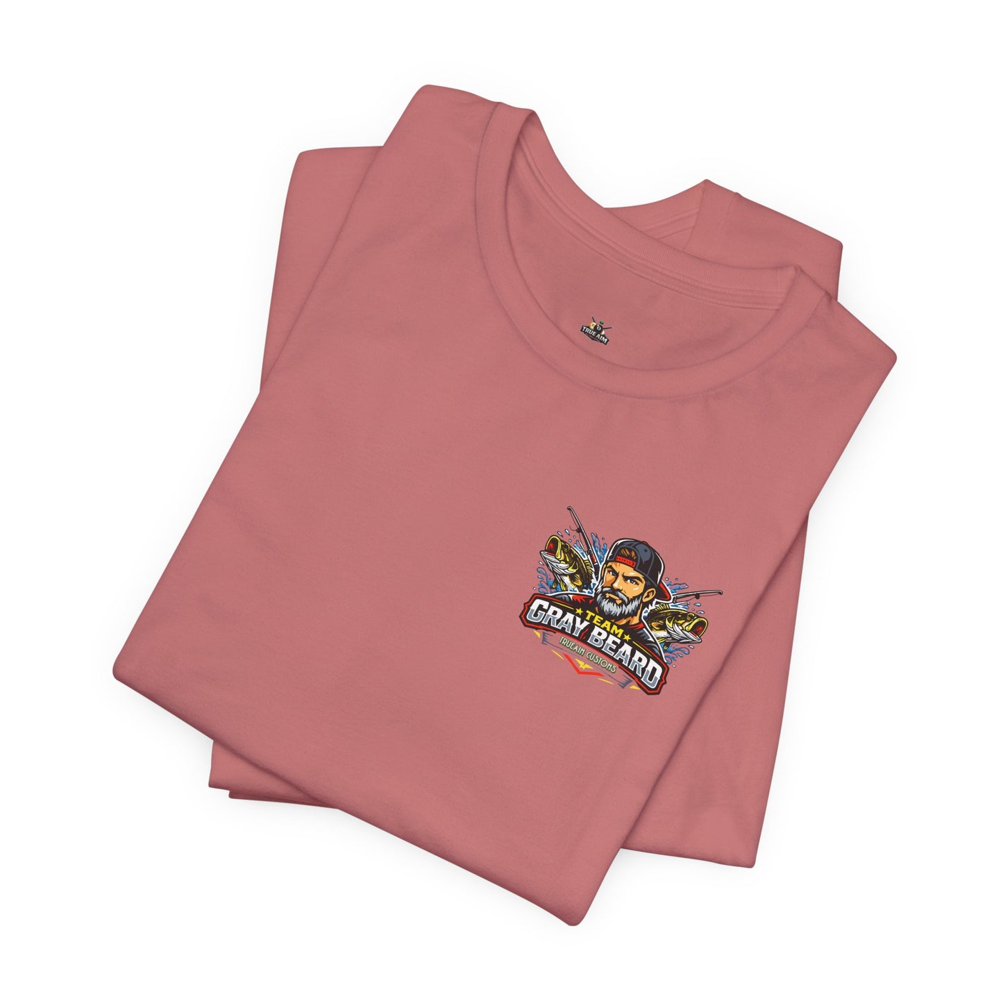 Gray Beard Fishing Team T-Shirt — Men's Fishing Graphic Tee