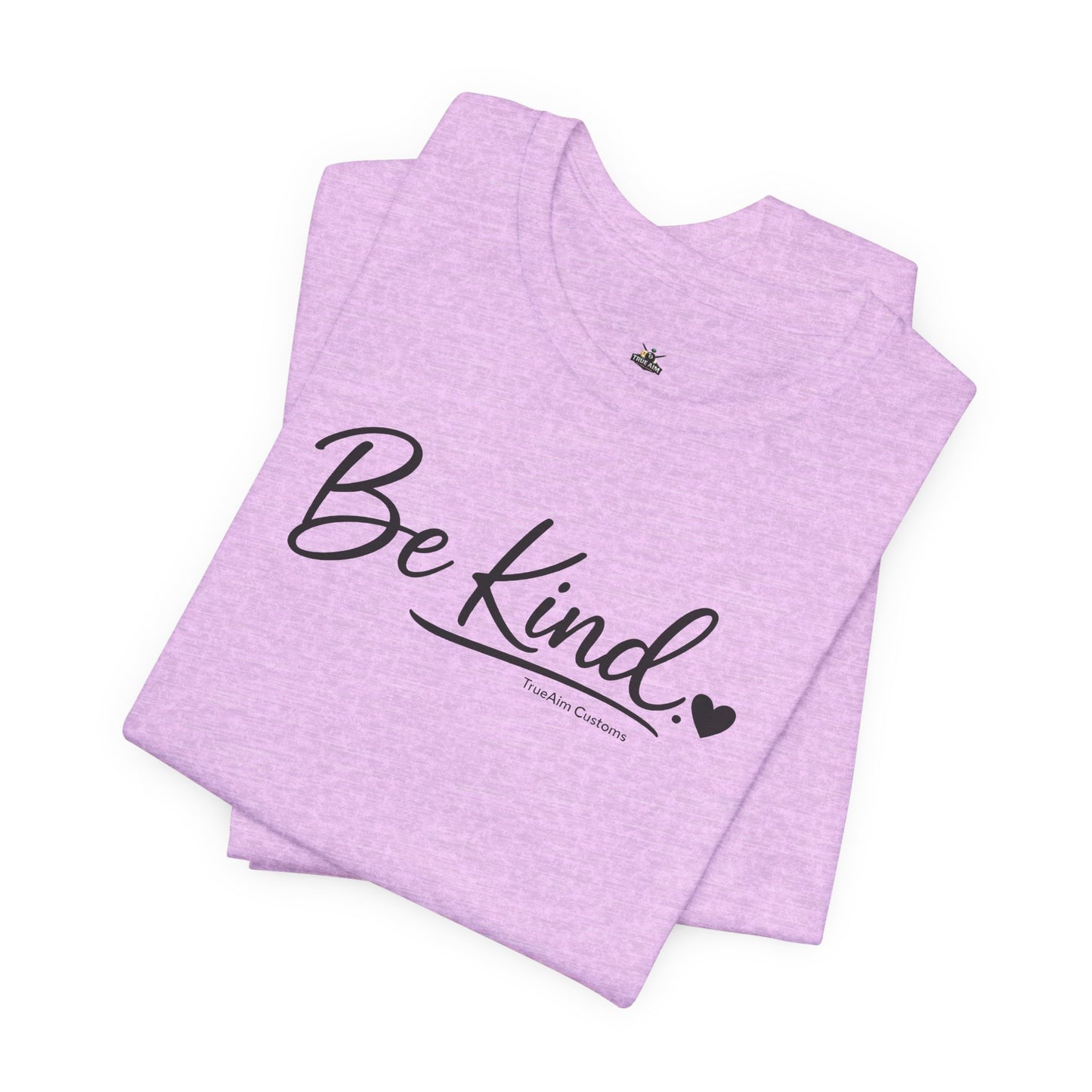 Be Kind Heart T-Shirt — Minimalist Positive Message Tee