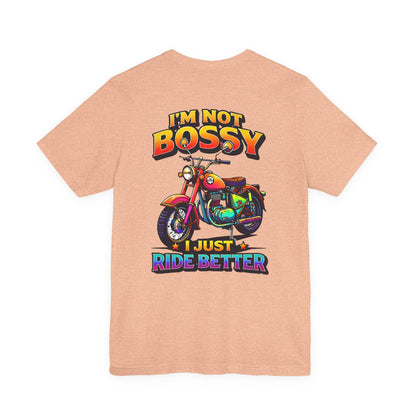 "I'm Not Bossy... I Just Ride Better!" Vintage Bike Graphic
