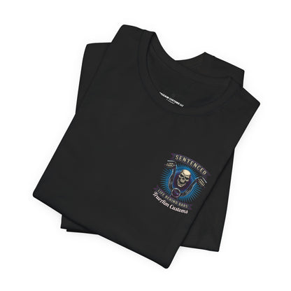 Sentenced Skull T-Shirt — "Life Behind Bars" Graphic Tee