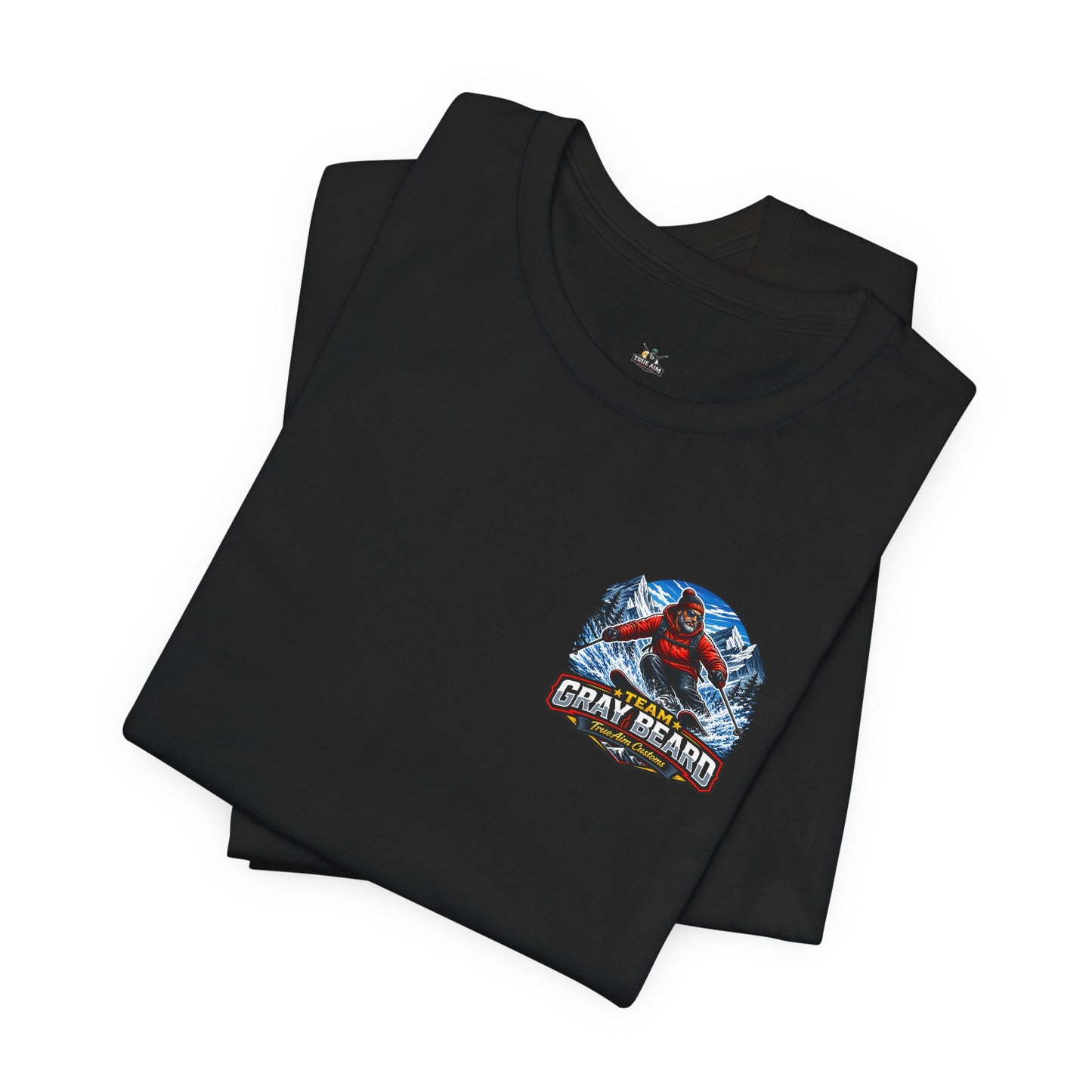 Gray Beard Ski Team T-Shirt — Vintage Mountain Skiing Graphic Tee