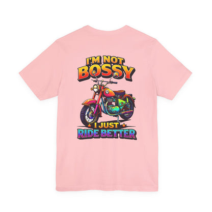 "I'm Not Bossy... I Just Ride Better!" Vintage Bike Graphic