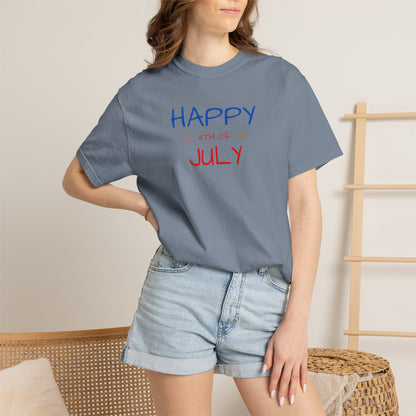 Happy 4th of July T-Shirt – Patriotic July Graphic Tee