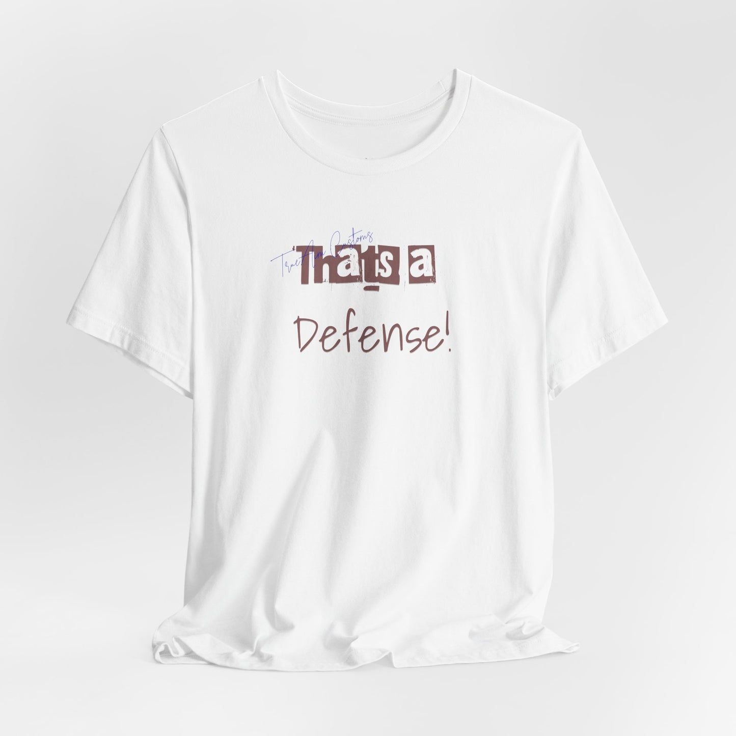 That's a Defense Unisex Jersey Billiards Short Sleeve Tee