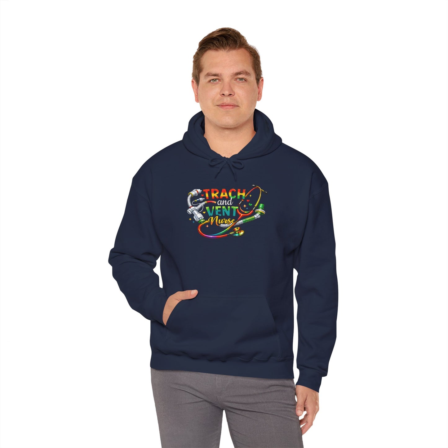 TRACH & VENT Nurse Pullover