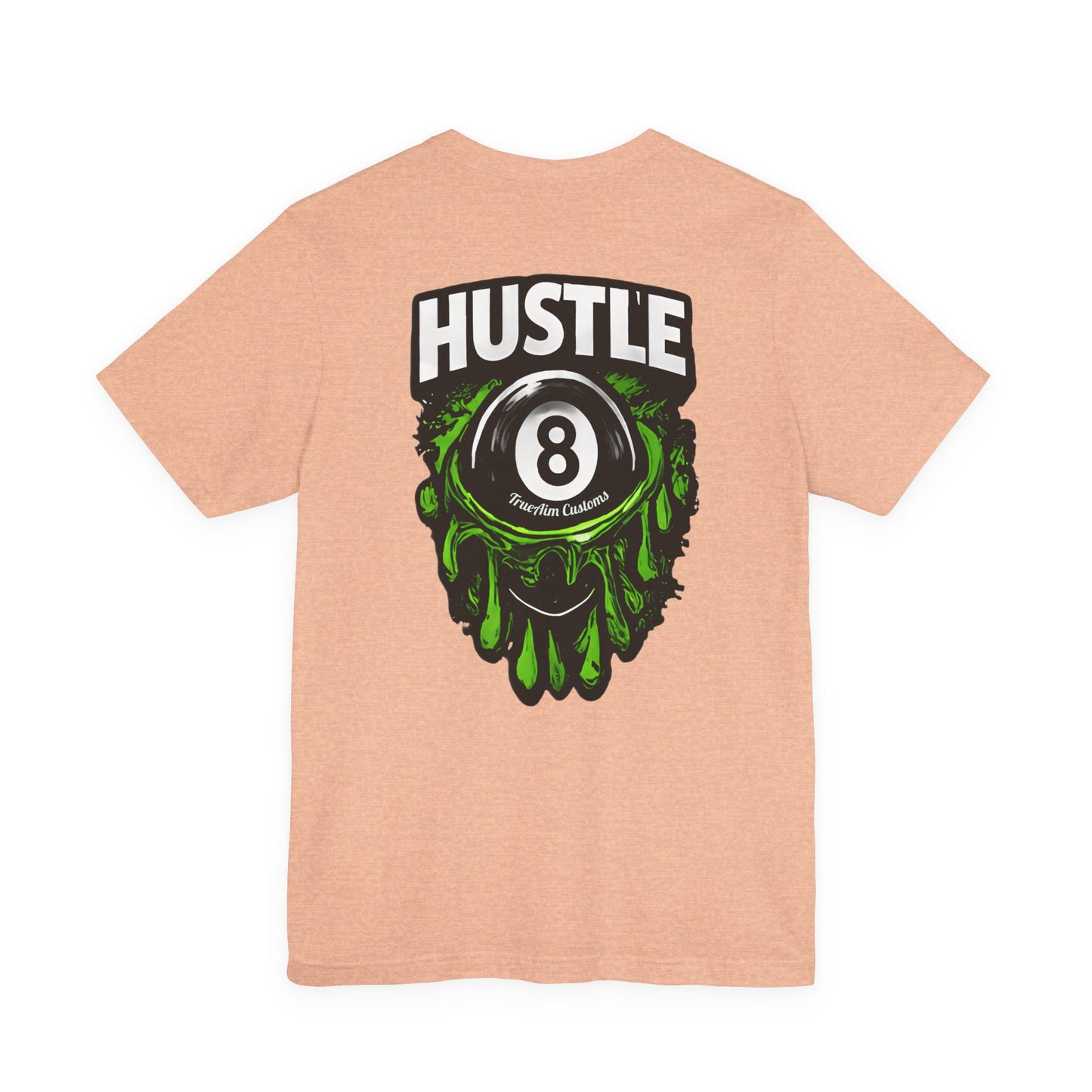 Hustle 8 Ball Tee — Billiards Graphic T-Shirt