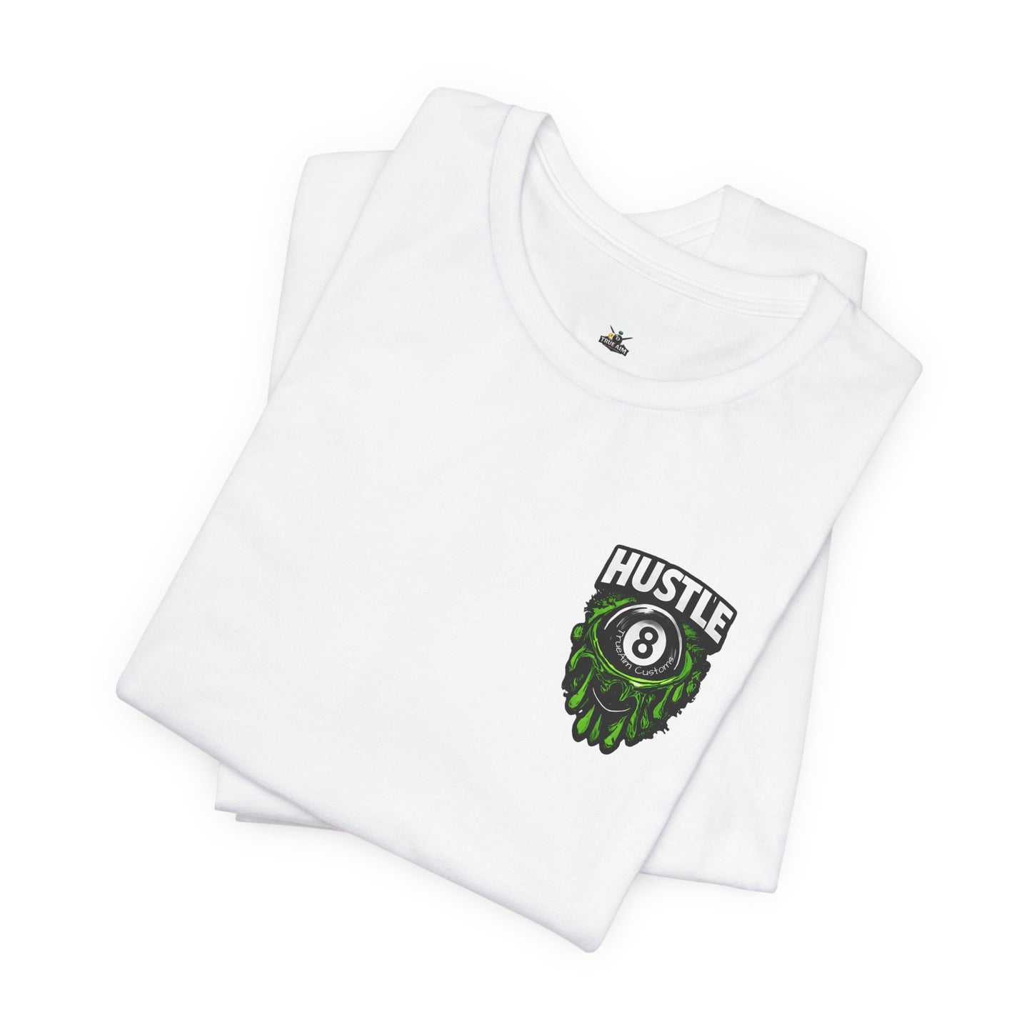 Hustle 8 Ball Tee — Billiards Graphic T-Shirt