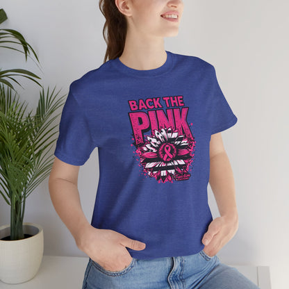 "Back The Pink” Breast Cancer Support Tee