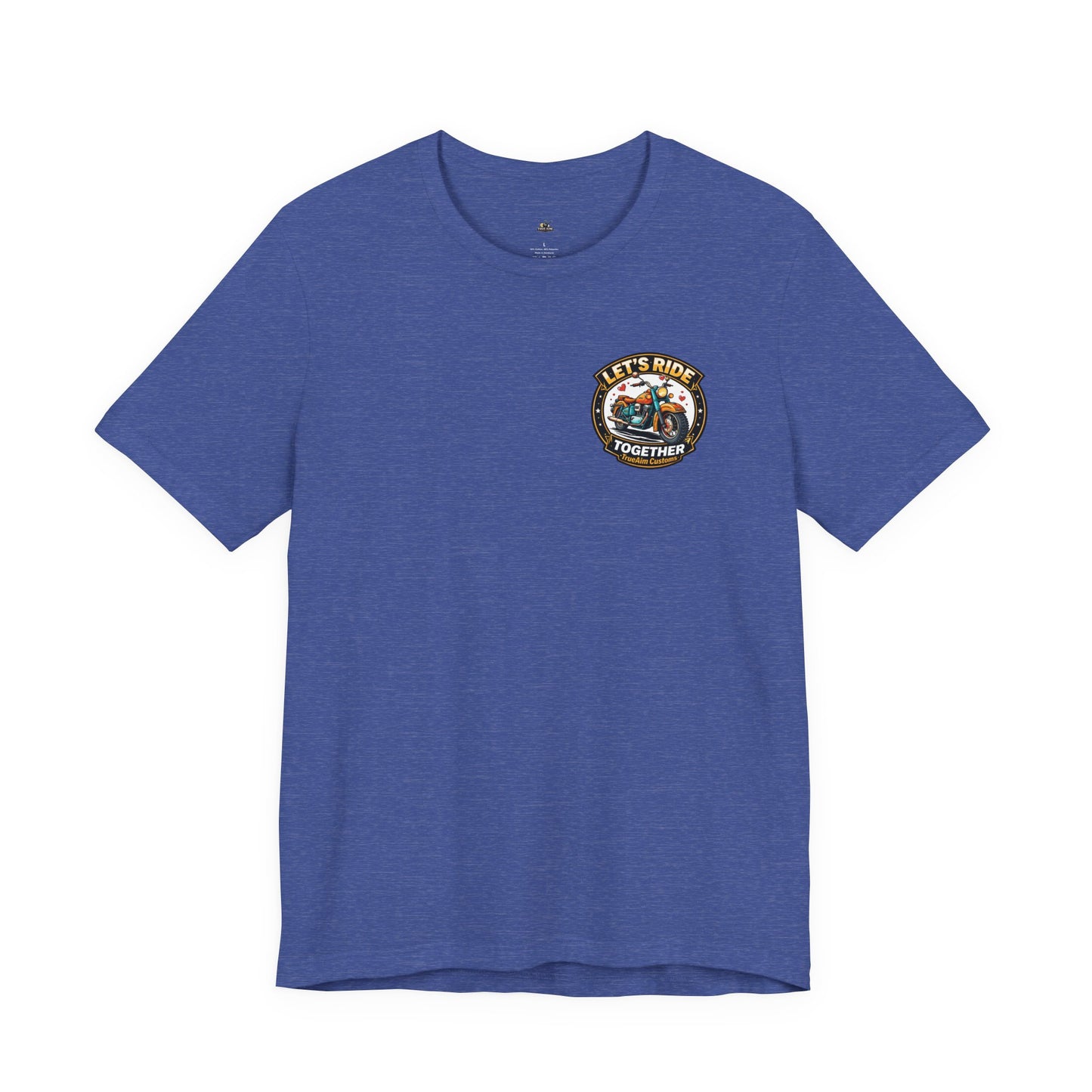 Lets Ride Together Graphic Tee — Women's Biker Shirt