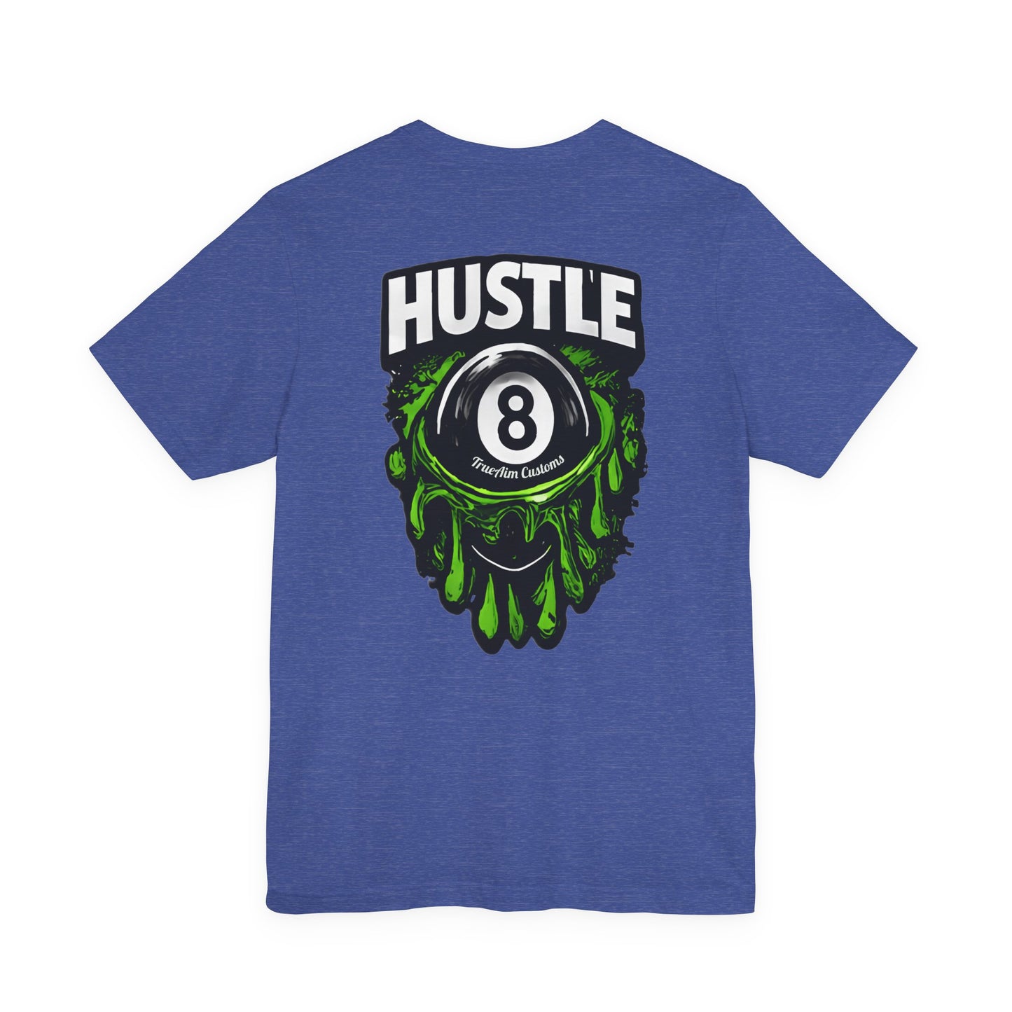 Hustle 8 Ball Tee — Billiards Graphic T-Shirt