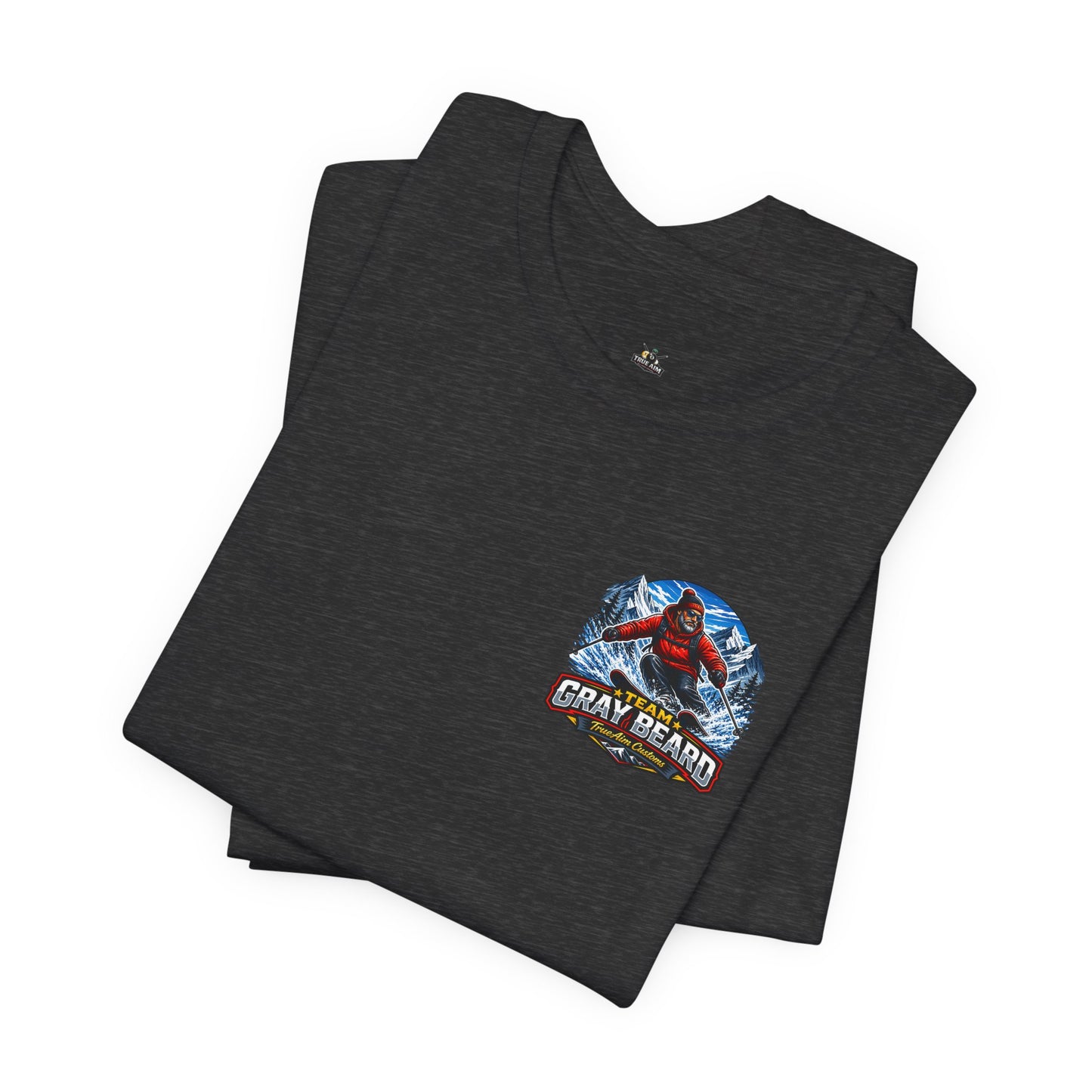 Gray Beard Ski Team T-Shirt — Vintage Mountain Skiing Graphic Tee